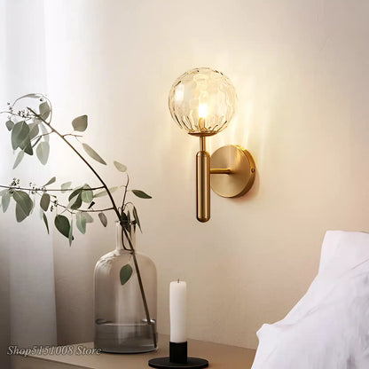 Applique Murale avec Globe Lumineux pour Chambre