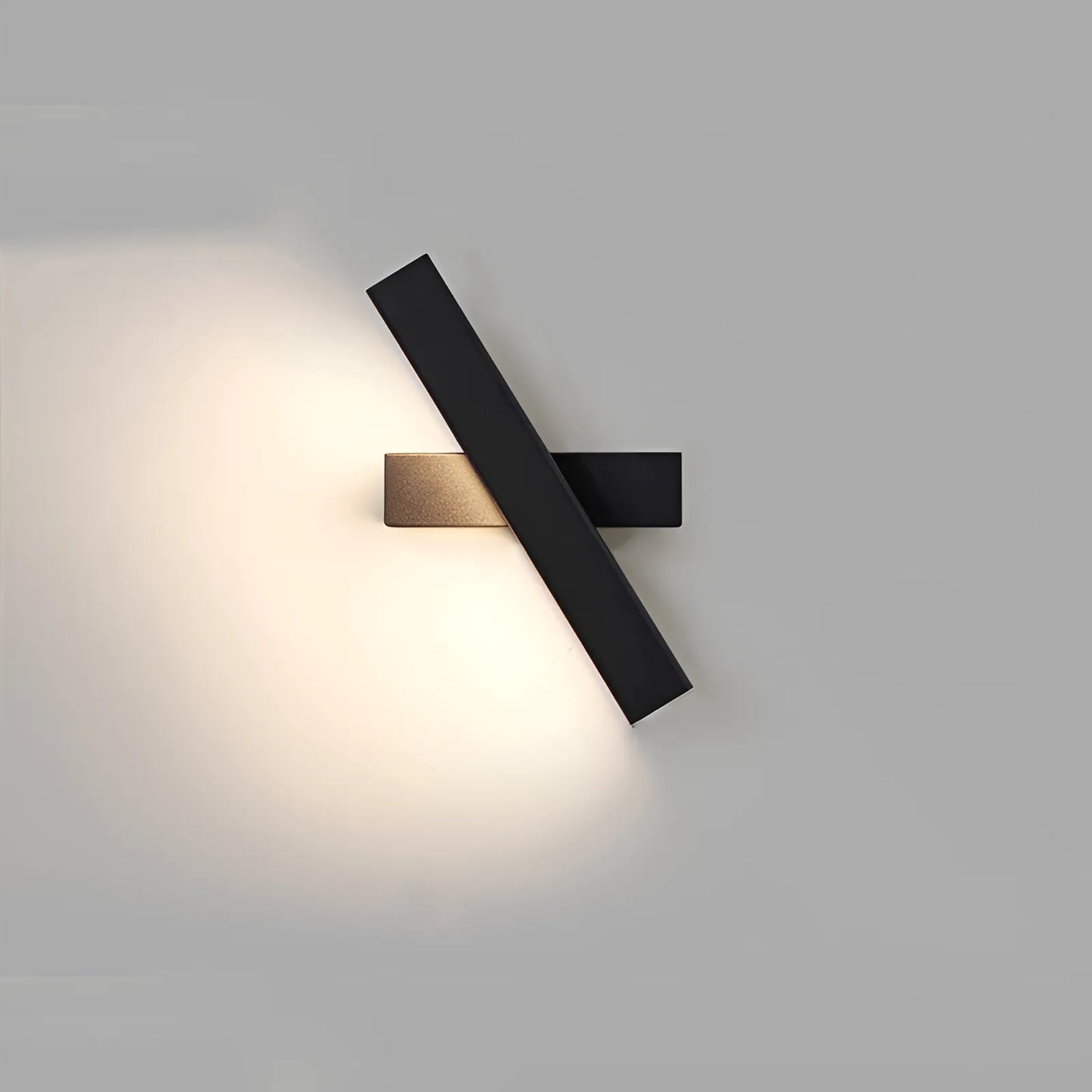 Applique murale LED en forme de barre pivotante pour chambre