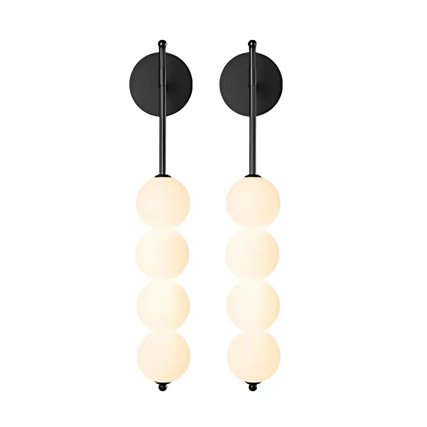 Applique murale LED en forme de boules empilées pour chambre
