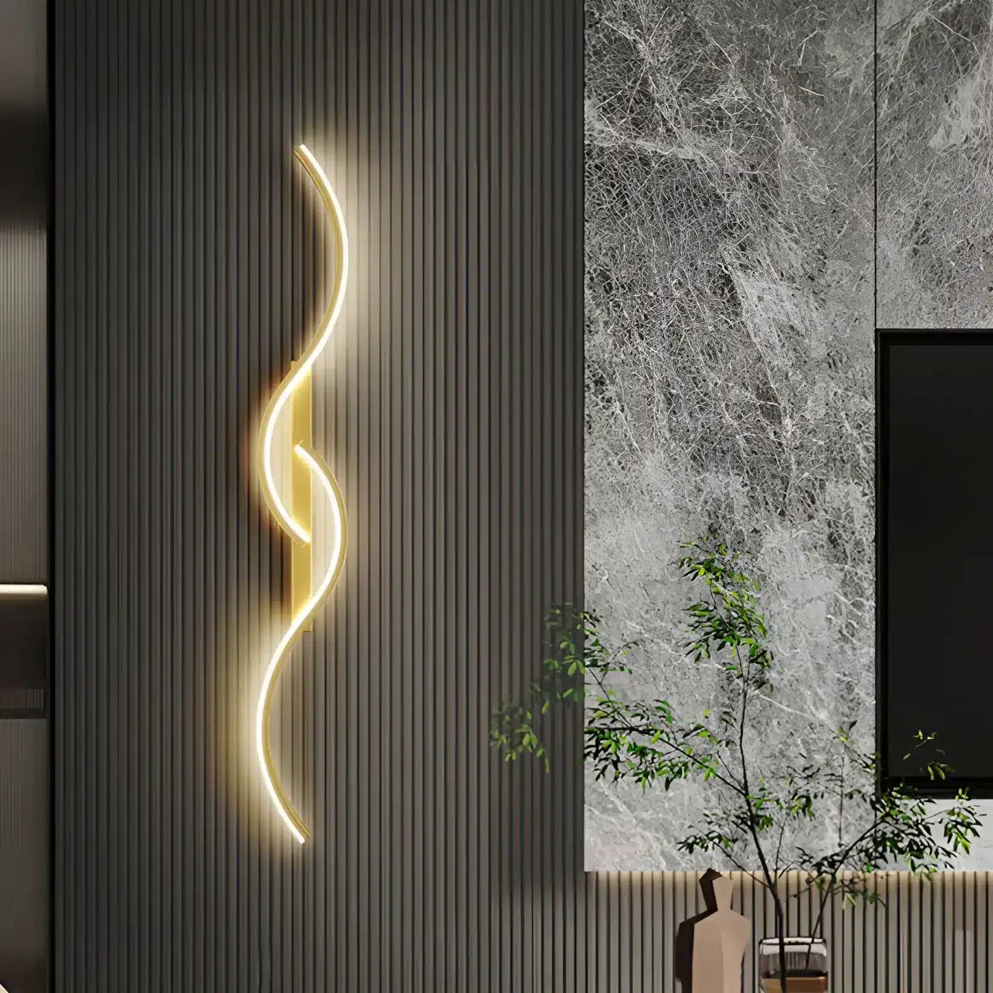 Applique murale LED en forme de flamme de lumière pour chambre