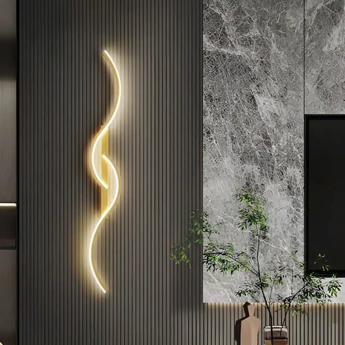 Applique murale LED en forme de flamme de lumière pour chambre