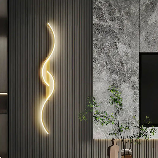 Applique murale LED en forme de flamme de lumière pour chambre