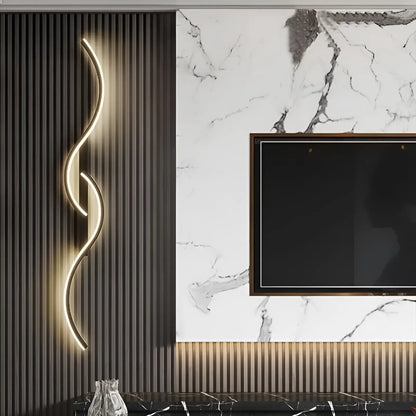 Applique murale LED en forme de flamme de lumière pour chambre