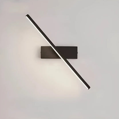 Applique murale LED en forme de lame rotative pour chambre
