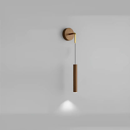 Applique murale LED en forme de pendule élégante pour chambre