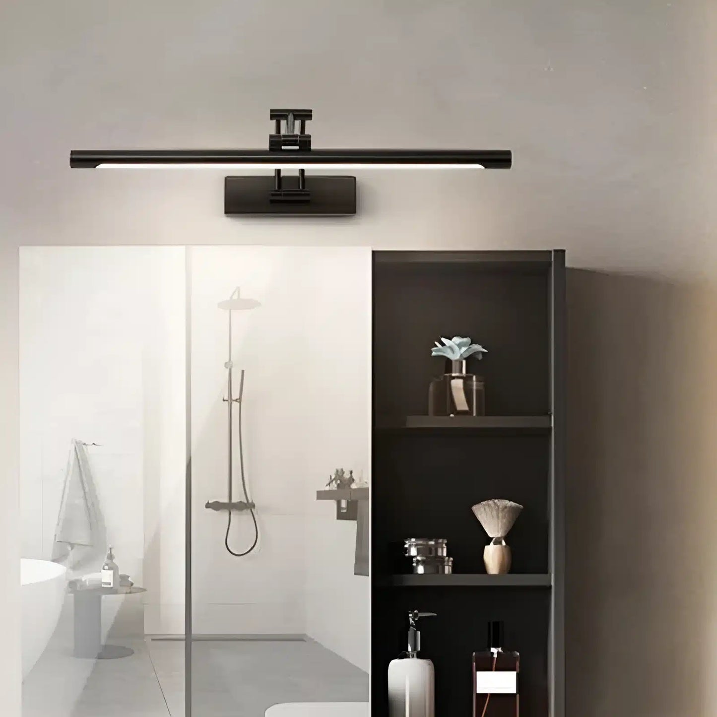 Applique murale LED en métal design simple et moderne