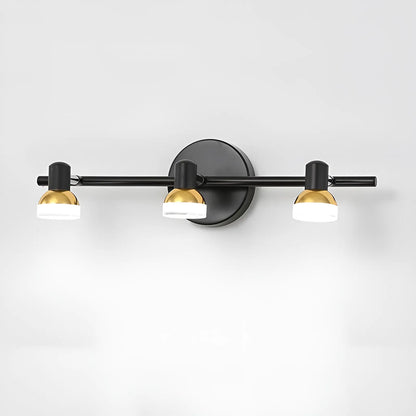 Applique murale LED moderne trio étanche à trois têtes