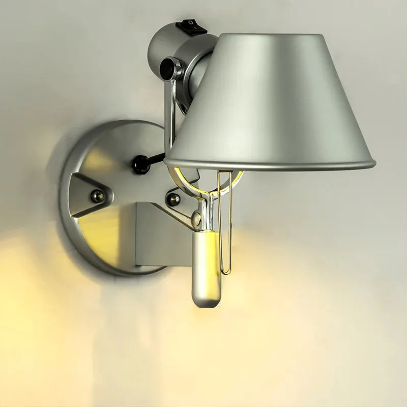 Applique murale LED style atelier pour chambre