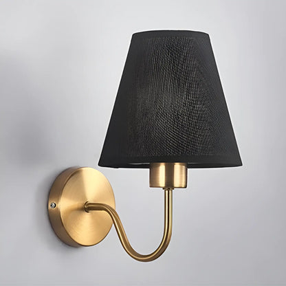 Applique murale LED tige avec abat-jour pour chambre