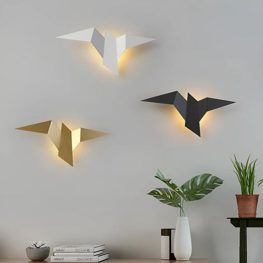 Applique murale en forme d'oiseau pour chambre