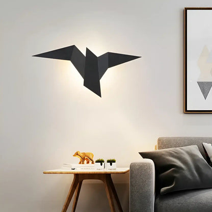 Applique murale en forme d'oiseau pour chambre