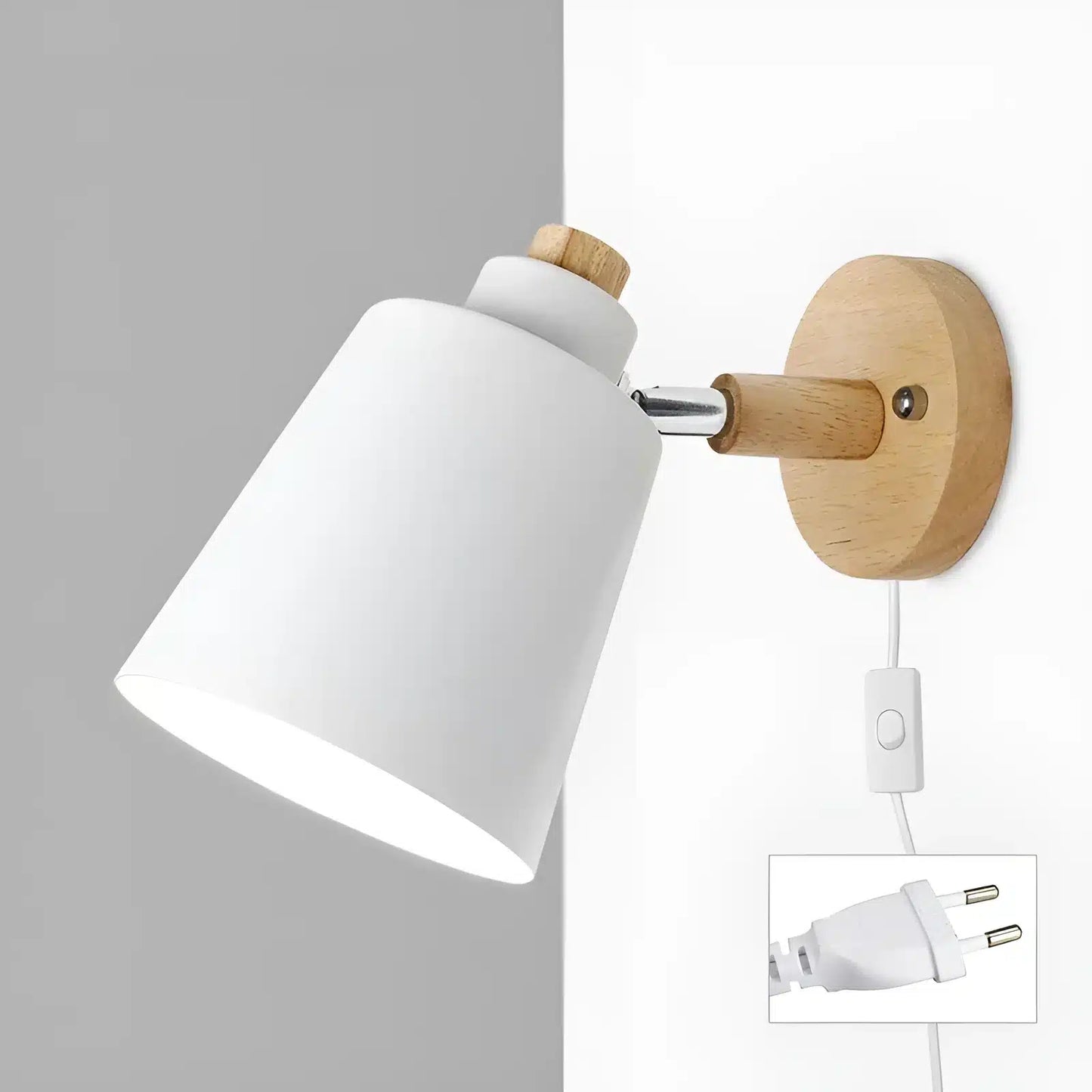 Applique murale forme conique pour chambre