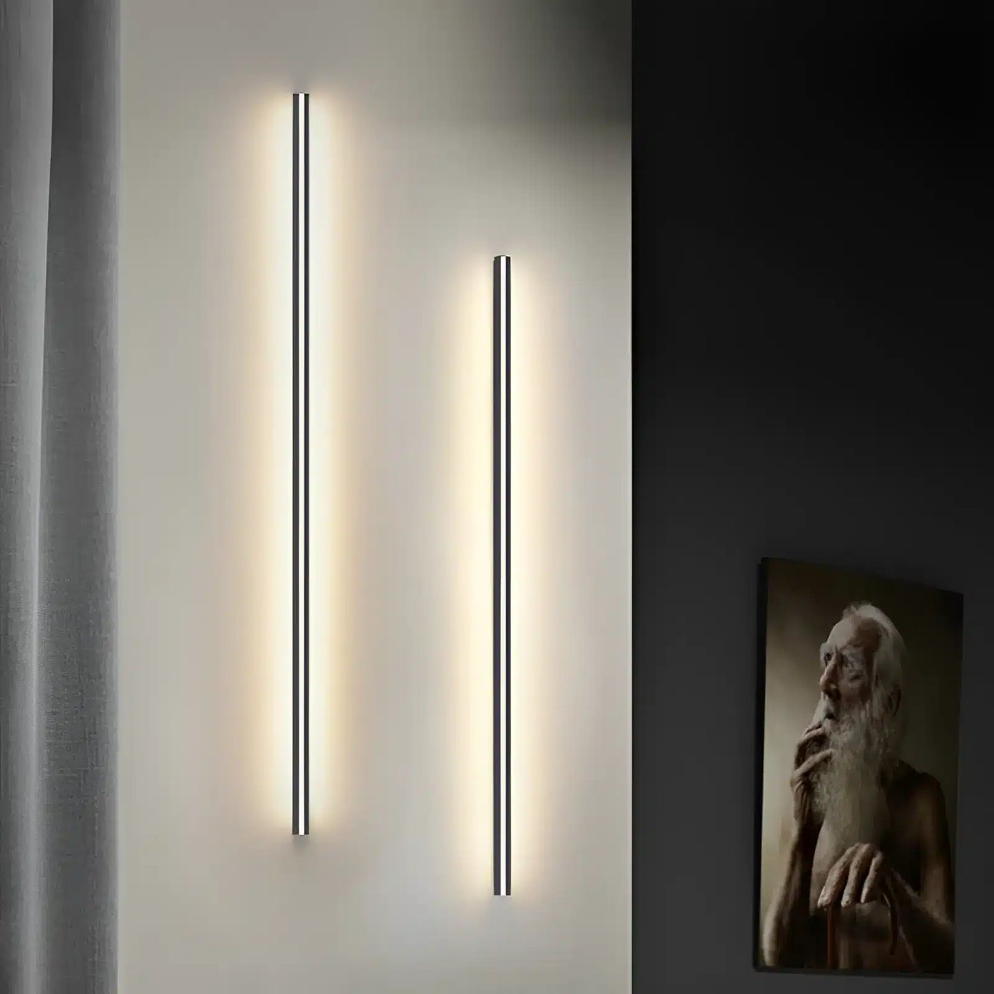 Applique murale moderne à LED en métal