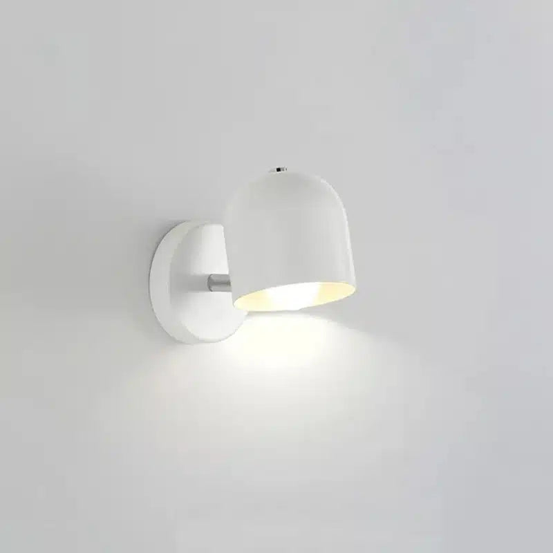 Lampe Murale LED Rotative Nordique Macaron Jaune – Décor Intérieur