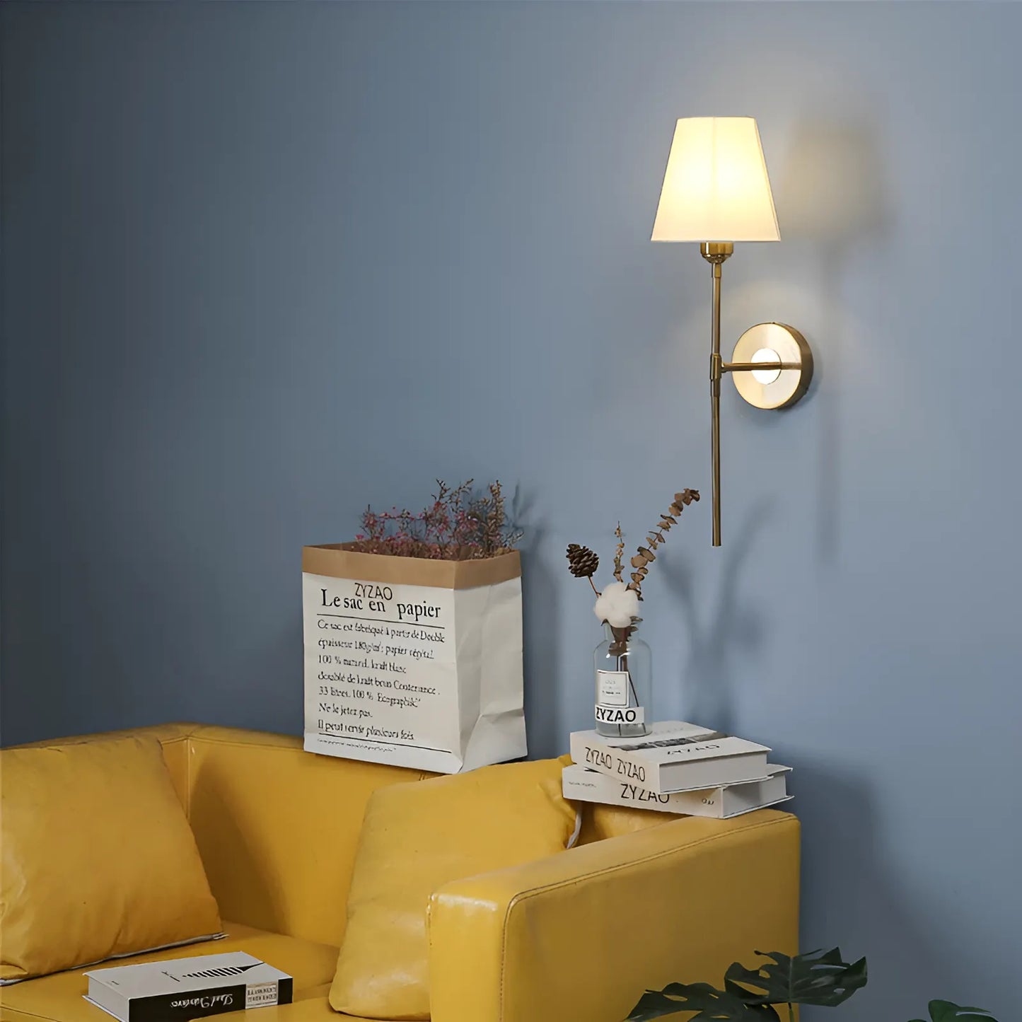 Lampe Murale Minimaliste Moderne, Style Nordique - 1 Pièce