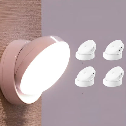 Lampe Murale Sans Fil Rechargeable avec Capteur de Mouvement USB