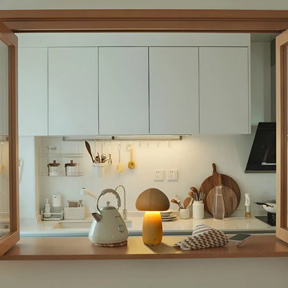 Lampe de Chevet en Bois de Hêtre - Interrupteur Tactile et USB pour Chambre