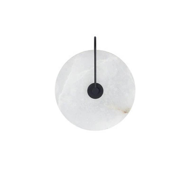 Lampe Murale LED en Marbre pour Ambiance Élégante pour salon