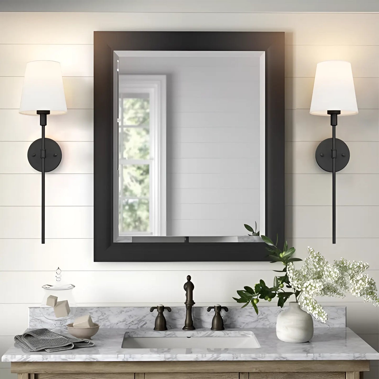 Lampes Murales Minimalistes Modernes, Style Nordique - Lot de 2 Pièces