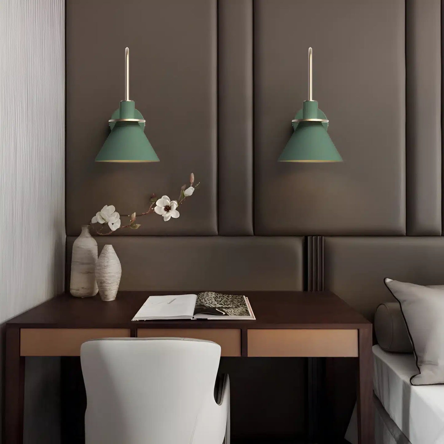 Luminaire Applique Murale en Métal - Style Industriel et Nordique pour Intérieur