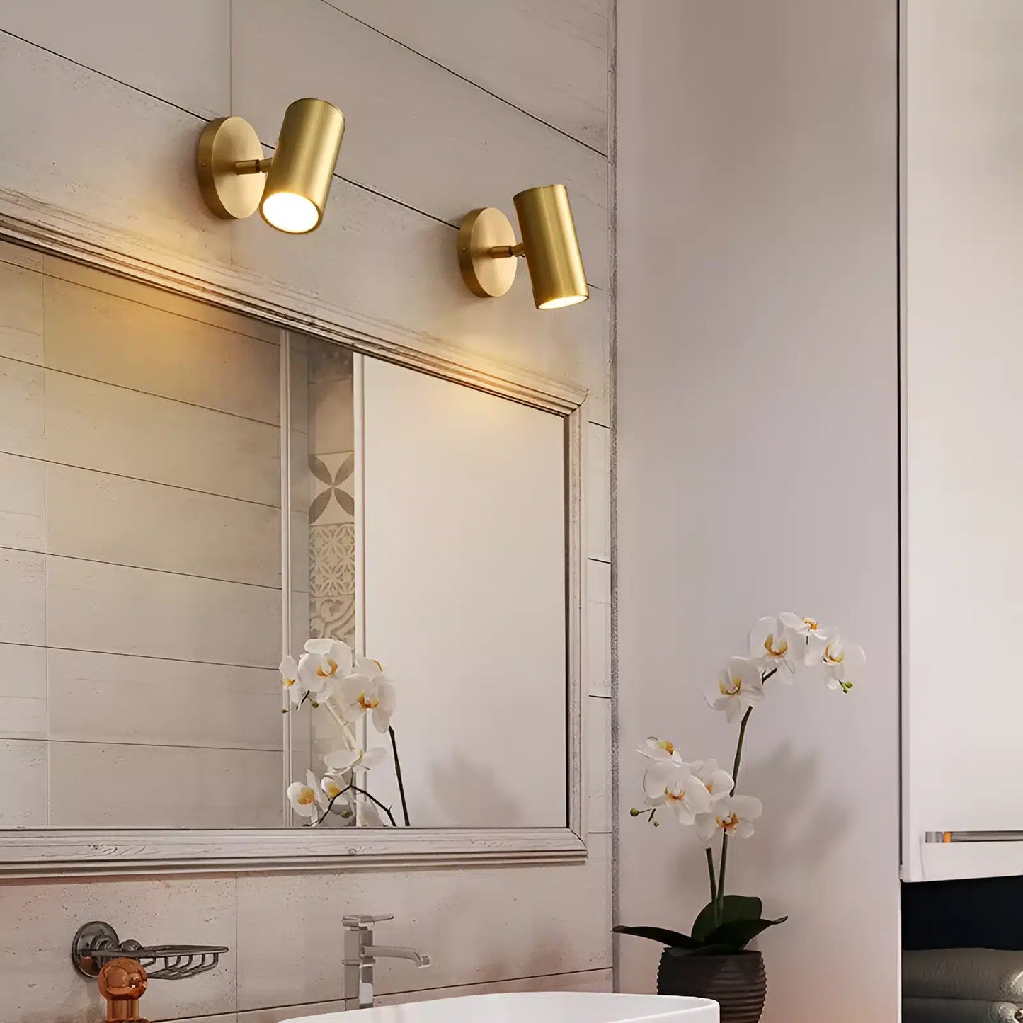 Luminaire Décoratif LED Dorée Moderne pour Salon, Chambre ou Bureau