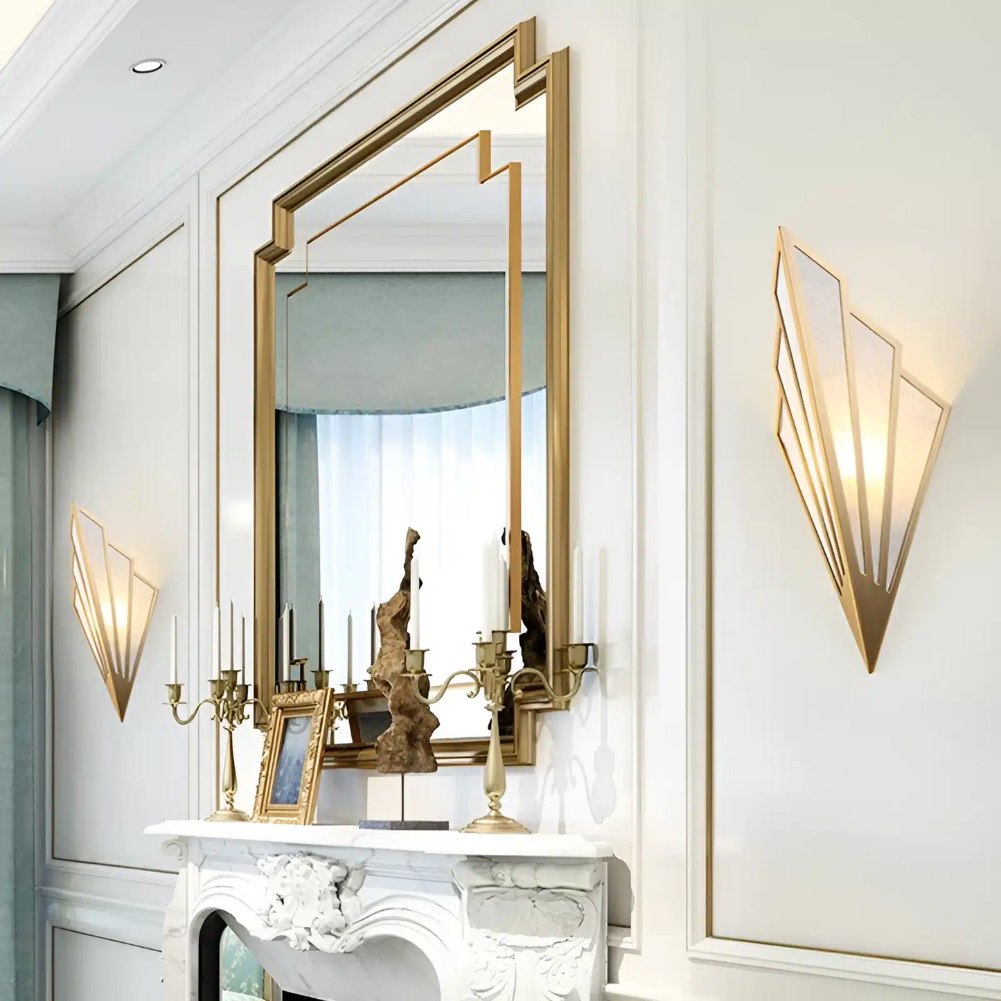 Luminaire Décoratif LED en Métal idéal pour Salon et Chambre