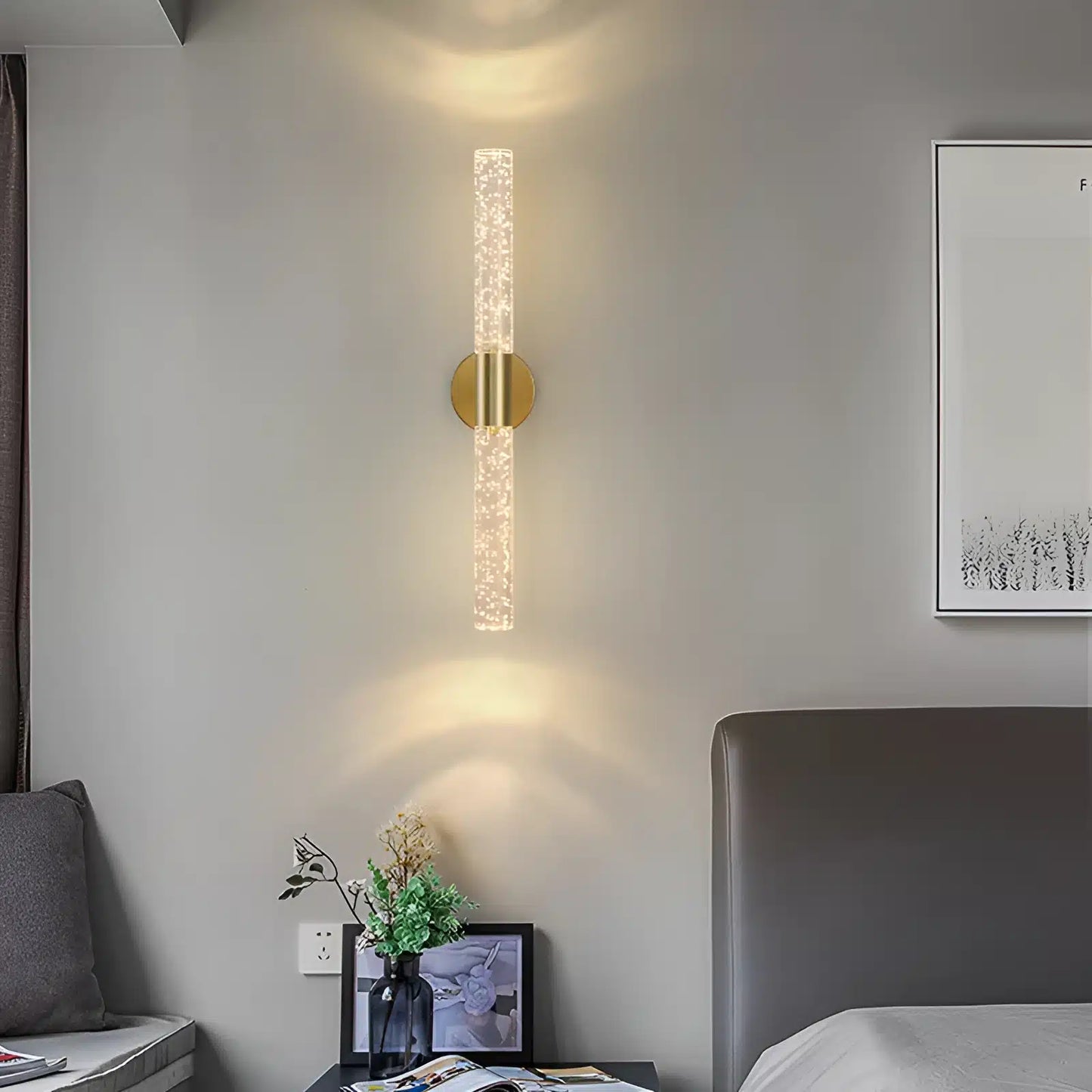 Luminaire LED en Clip - Applique Murale Moderne pour Chambre et Couloir