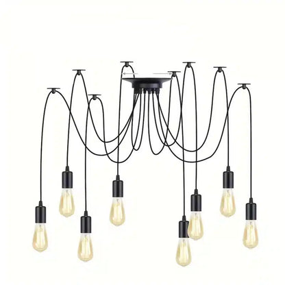 Plafonnier Araignée Réglable Style Loft Moderne