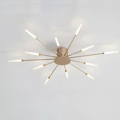 Plafonnier LED Moderne Effet Feux d'Artifice pour Salon