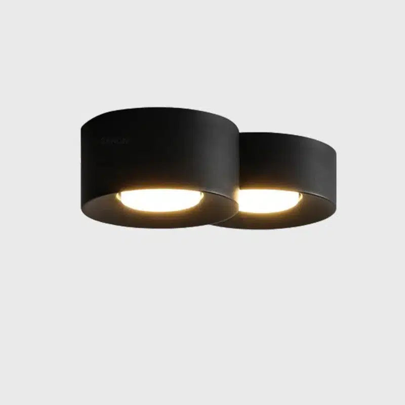 Plafonnier LED Moderne multiforme en fer et acrylique pour salon