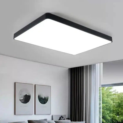 Plafonnier LED Design Moderne carré et rectangulaire en différentes tailles