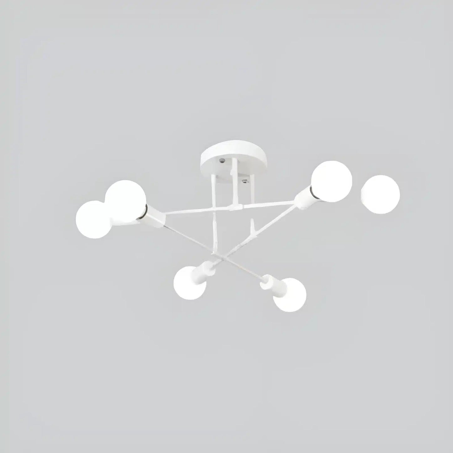 Plafonnier LED Suspension pour Salon 4 ou 6 Ampoules