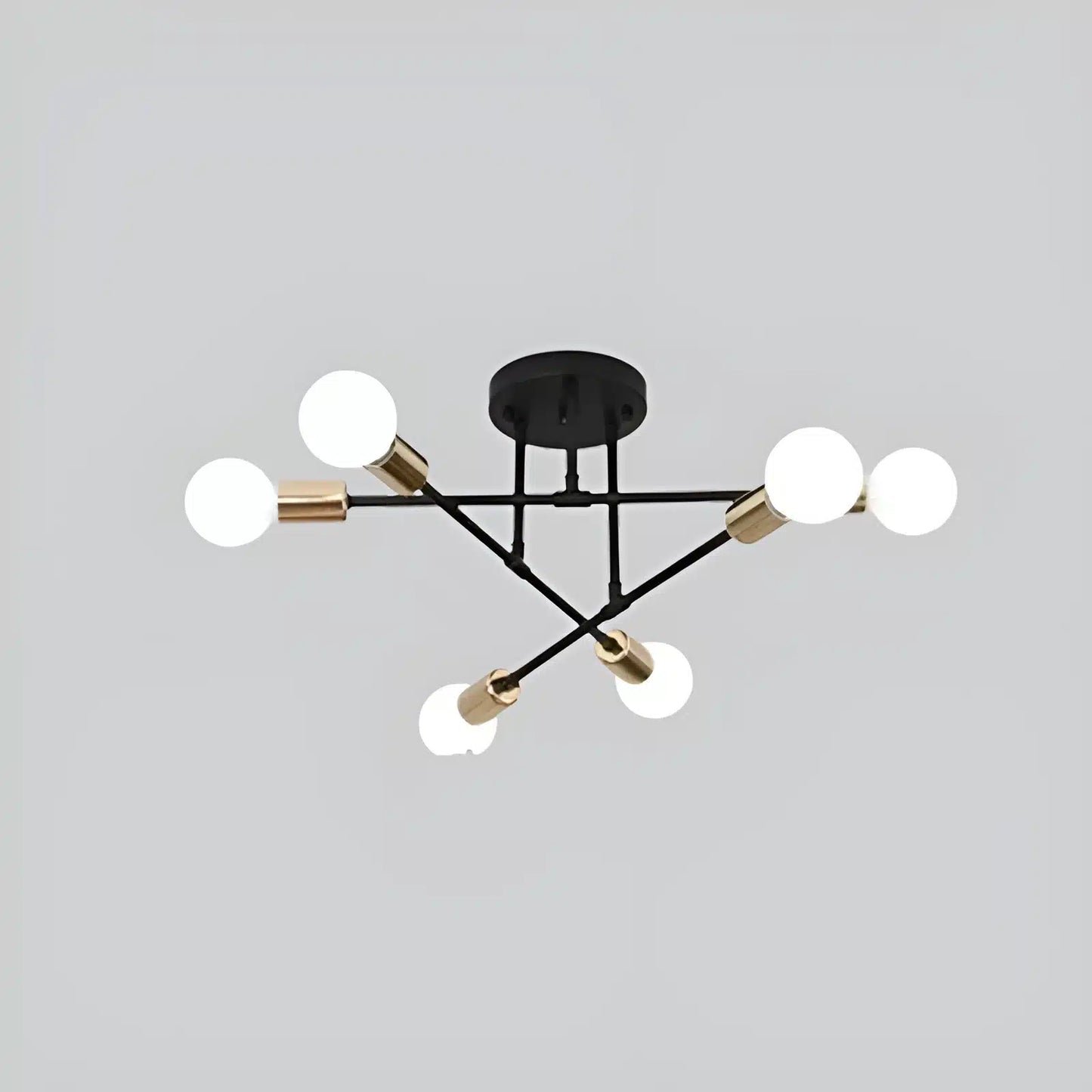 Plafonnier LED Suspension pour Salon 4 ou 6 Ampoules