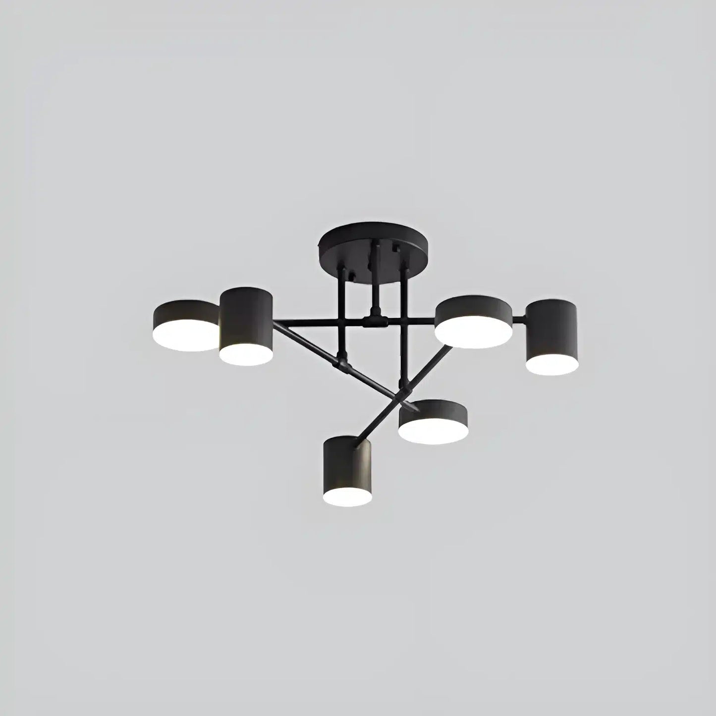 Plafonnier LED Suspension pour Salon 4 ou 6 Ampoules
