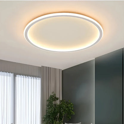 Plafonnier LED arc de lumière avec télécommande pour salon