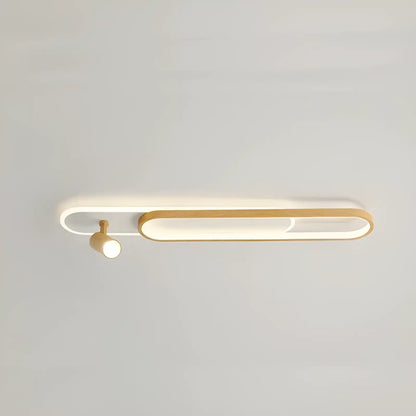 Plafonnier LED au Design Moderne 1 ampoule en plusieurs tailles pour Salon