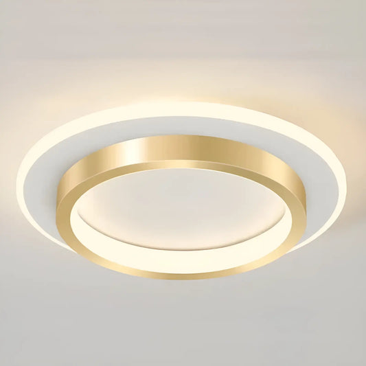Plafonnier LED couronne de lumière pour salon