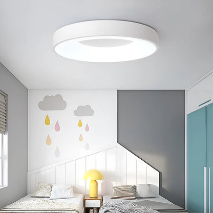 Plafonnier LED en forme d'anneau pour salon