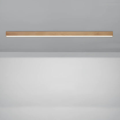 Plafonnier LED en forme de bande lumineuse pour salon