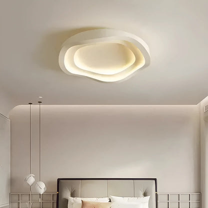 Plafonnier LED en forme de série d'éclats asymétriques pour chambre
