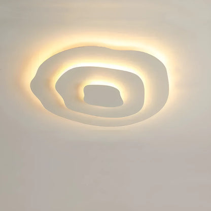 Plafonnier LED en forme de série d'éclats asymétriques pour chambre