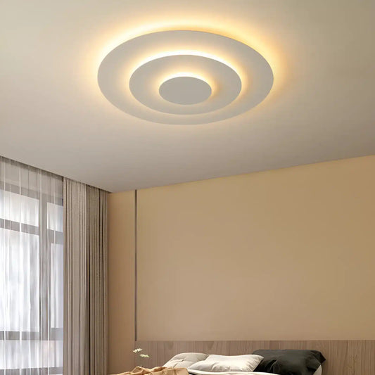 Plafonnier LED en forme de série d'éclats asymétriques pour chambre