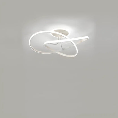 Plafonnier LED moderne multiforme avec lumière dimmable