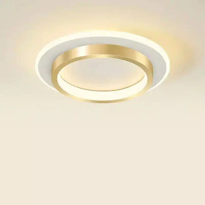 Plafonnier LED au design moderne forme ronde et carrée pour salon