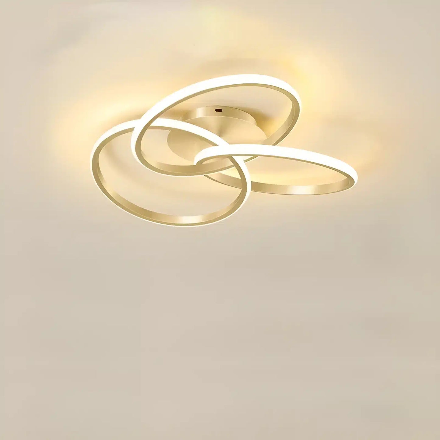 Plafonnier LED moderne multiforme avec lumière dimmable