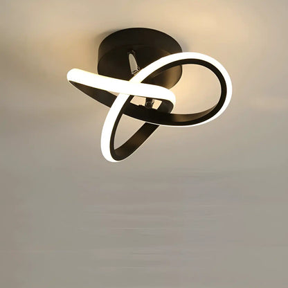 Plafonnier LED moderne multiforme avec lumière dimmable