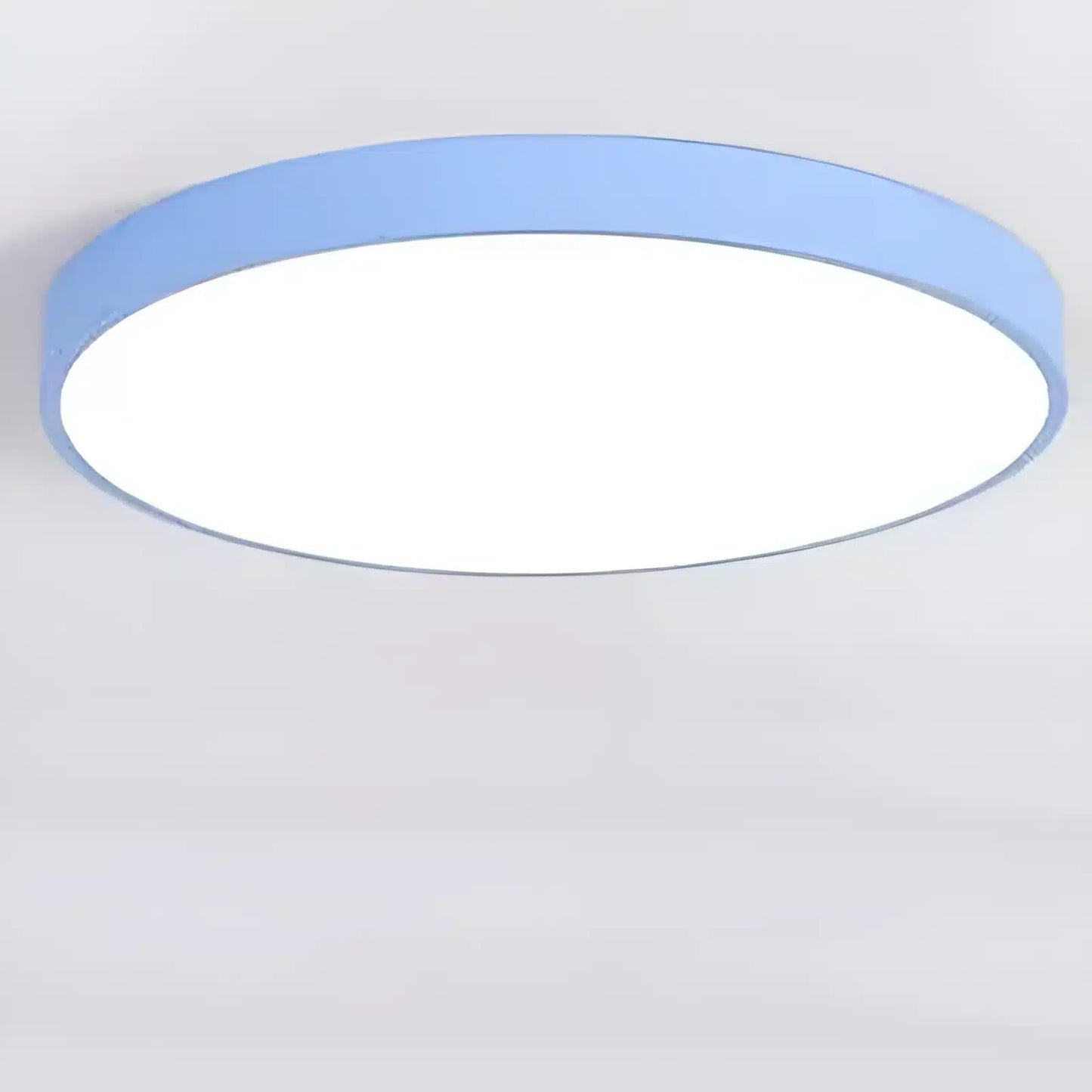 Plafonnier LED nordique circulaire pour salon