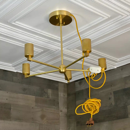 Plafonnier Réglable au Design Moderne pour Salon ou Salle à Manger