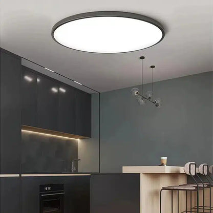 Plafonnier Rond LED Décoratif Moderne pour Salon