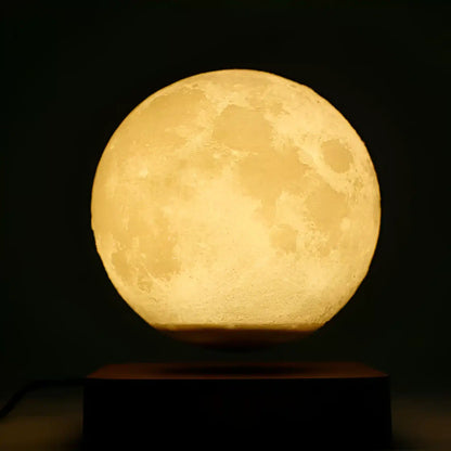 Veilleuse lune flottante magnétique pour chambre